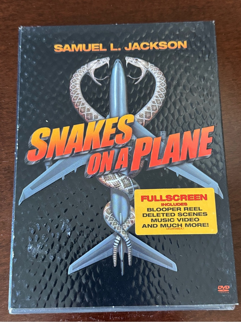 Snakes on a Plane DVD movie Samuel L. Jackson